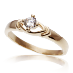 помолвочное кольцо классическое на заказ SGPP002